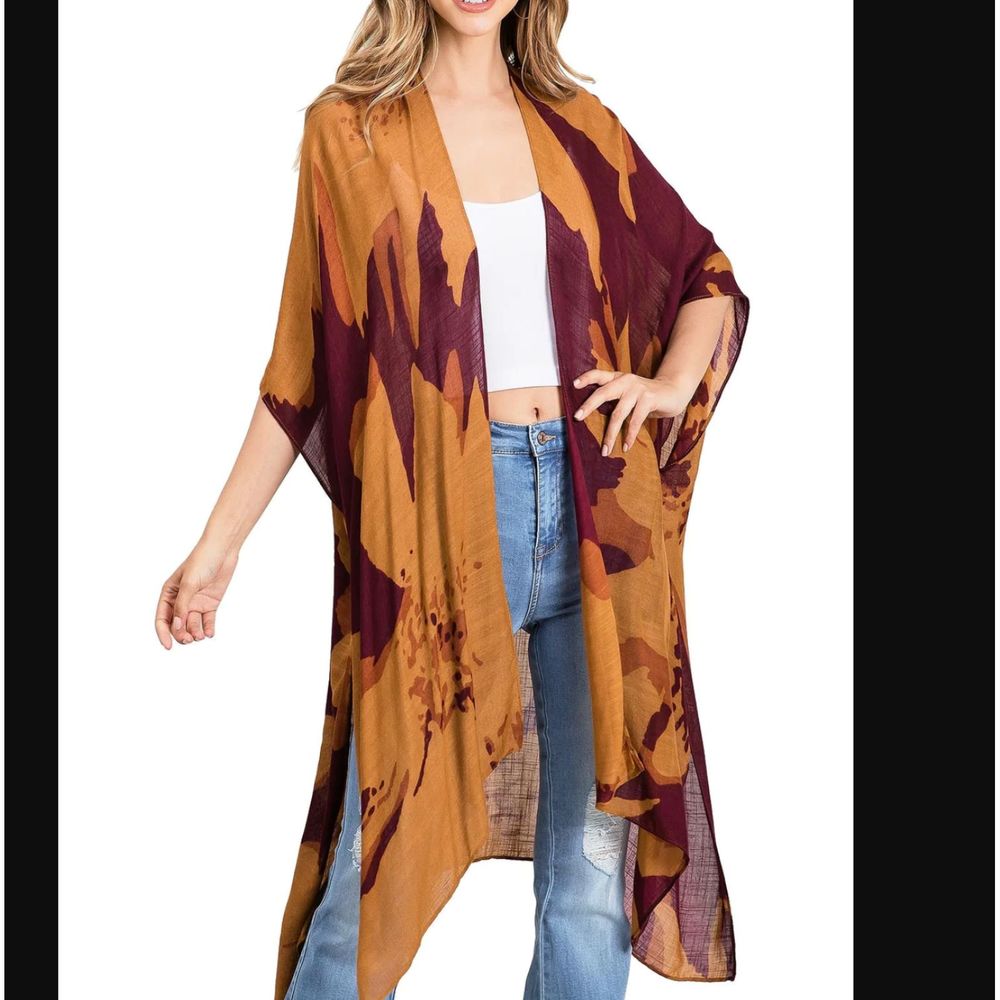 Floral Kimono OS EUC